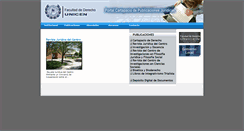 Desktop Screenshot of cartapacio.edu.ar